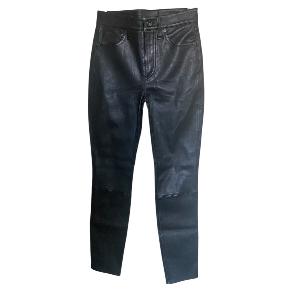 NWT Rag & Bone Nina High-Rise Skinny Leather Pant
size 23 - Picture 11 of 17